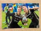 Org kleurenfoto 20x30 cm 05-05-2019 F de Jong-D van de Beek, Verzenden, Nieuw, Ajax, Poster, Plaatje of Sticker