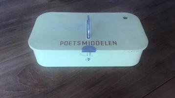 Brabantia poetsmiddelen kist / blik beschikbaar voor biedingen