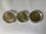 Munten Curacao, Postzegels en Munten, Munten | Nederland, Setje, Zilver, 2½ gulden, Koningin Wilhelmina