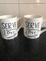 Rivièra maison mokken, Huis en Inrichting, Keuken | Servies, Ophalen of Verzenden, Zo goed als nieuw, Overige stijlen, Kop(pen) en/of Schotel(s)