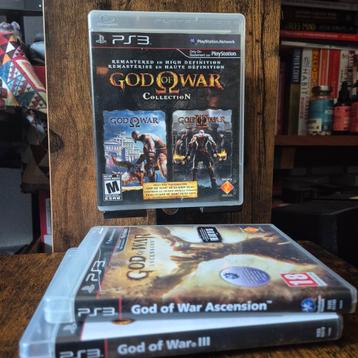 3 PS3 God of War games beschikbaar voor biedingen