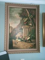 Groot schilderij, Ophalen
