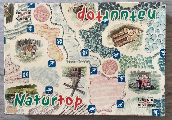 Natuurtop EUR GIO gezelschapsspel, Hobby en Vrije tijd, Gezelschapsspellen | Bordspellen, Zo goed als nieuw, Ophalen of Verzenden