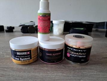 Cc moore, pop ups, wafters, baitspray beschikbaar voor biedingen