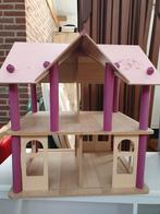 Poppenhuis met toebehoren, Kinderen en Baby's, Speelgoed | Poppenhuizen, Ophalen, Zo goed als nieuw, Poppenhuis