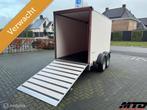 Verwacht Humbaur plywood gesloten aanhanger met laadklep, -, Gebruikt, -, -