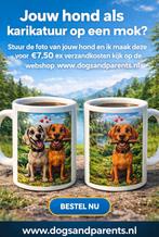 Mokken met karikatuur vab jouw hond, Ophalen of Verzenden, Nieuw