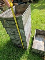 Vintage Metalen Bakken - Industrieel Design, Ophalen, Gebruikt