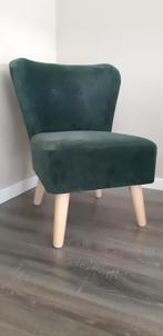 Leuke groene stoel, Huis en Inrichting, Stoelen, Ophalen, Zo goed als nieuw