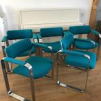 5 Eero Aarnio Silver Collection Mobel Italia vintage chairs, Huis en Inrichting, Stoelen, Ophalen, Gebruikt, Blauw, Nvt