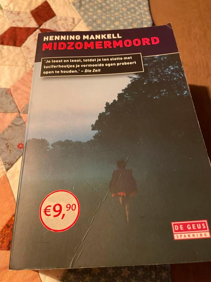 Midzomermoord - Henning Mankell, Boeken, Detectives, Gelezen, Ophalen of Verzenden