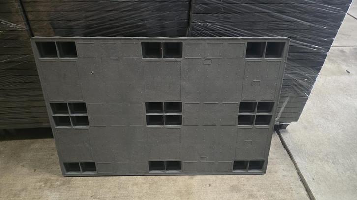 Nieuwe Kunststof Pallets 80x120cm, Doe-het-zelf en Verbouw, Hout en Planken, Pallet, Overige houtsoorten, Minder dan 200 cm, Minder dan 25 mm