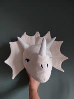 Dierenkop, witte dino / draak, Ophalen of Verzenden, Zo goed als nieuw, Wanddecoratie
