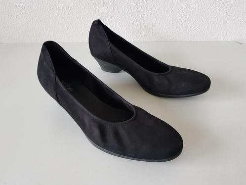 Arche MAAT 37.5 mooie zwarte nubuck leren pumps bijna nieuw, Kleding | Dames, Schoenen, Zo goed als nieuw, Pumps, Zwart, Verzenden