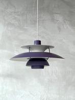 PH5 hanglamp Poul Henningsen Louis Poulsen vintage paars, Huis en Inrichting, Lampen | Hanglampen, Ophalen, Gebruikt, Vintage