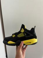 Jordan 4 yellow thunder, Zwart, Nike Jordan, Verzenden, Sneakers of Gympen