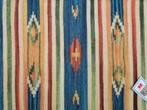 Handgeweven oosterse Kelim Nomad stripes India 51x82cm, 50 tot 100 cm, Nieuw, Overige kleuren, Perzisch vintage oosters kelim HYPE