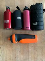 3 drinkflessen met hoesjes, Ophalen of Verzenden, Zo goed als nieuw