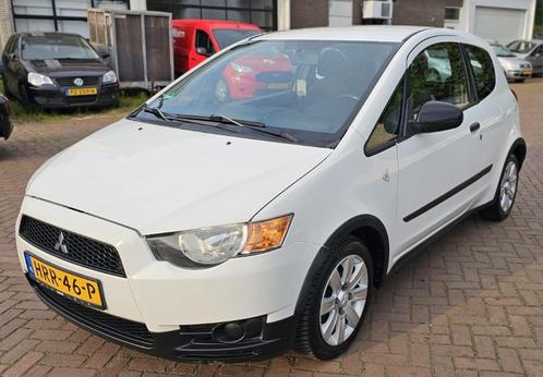 Mitsubishi Colt 1.1 3-DR 2011 Wit, Auto's, Mitsubishi, Bedrijf, Colt, ABS, Airbags, Elektrische buitenspiegels, Elektrische ramen
