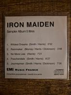 Iron Maiden Promo CD - Zeldzaam!, Cd's en Dvd's, Ophalen of Verzenden, Zo goed als nieuw