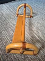 Vintage Scandinavische design kapstok rotan, Ophalen of Verzenden