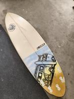 G-Simik 5'8 Quad/Thruster Surfboard, Watersport en Boten, Golfsurfen, Ophalen of Verzenden, Gebruikt, Shortboard, Met draagtas