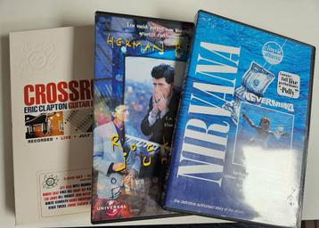 Rock muziek dvd's beschikbaar voor biedingen