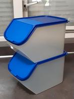 Tupperware ruimtespaarder ruimteschap 5 ltr blauw, Huis en Inrichting, Keuken | Tupperware, Ophalen of Verzenden, Gebruikt, Blauw
