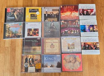 Verzameling klassiek CDs  beschikbaar voor biedingen