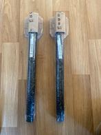 OLOV verstelbare poot zwart 2x, Huis en Inrichting, Tafelonderdelen, Ophalen, Tafelpoot, 50 tot 100 cm, Rond