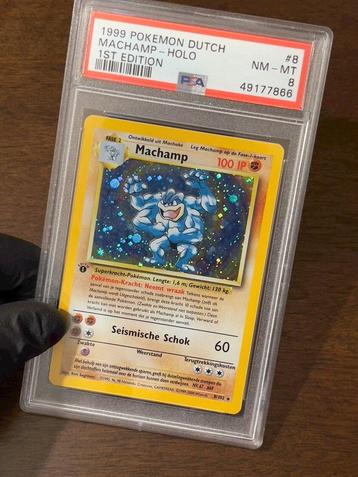 Gezocht: psa unlimited dutch base set kaarten beschikbaar voor biedingen