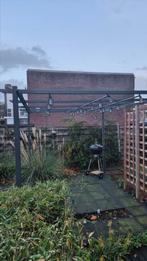 Pergola 400x300 met uitrekbaar dak Antraciet, Ophalen, Tuinpaviljoen