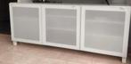 3x ikea besta  kast deur wit melkglas, Huis en Inrichting, Kasten | Overige, Ophalen, Gebruikt