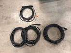 4x Dmx kabel met 5 pin neutrik connectoren, Ophalen of Verzenden, Zo goed als nieuw, Apparatuur