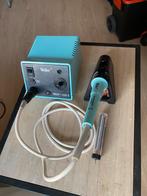 Set Weller WECP soldeerstation met stand en solder, Hobby en Vrije tijd, Elektronica-componenten, Ophalen of Verzenden, Zo goed als nieuw