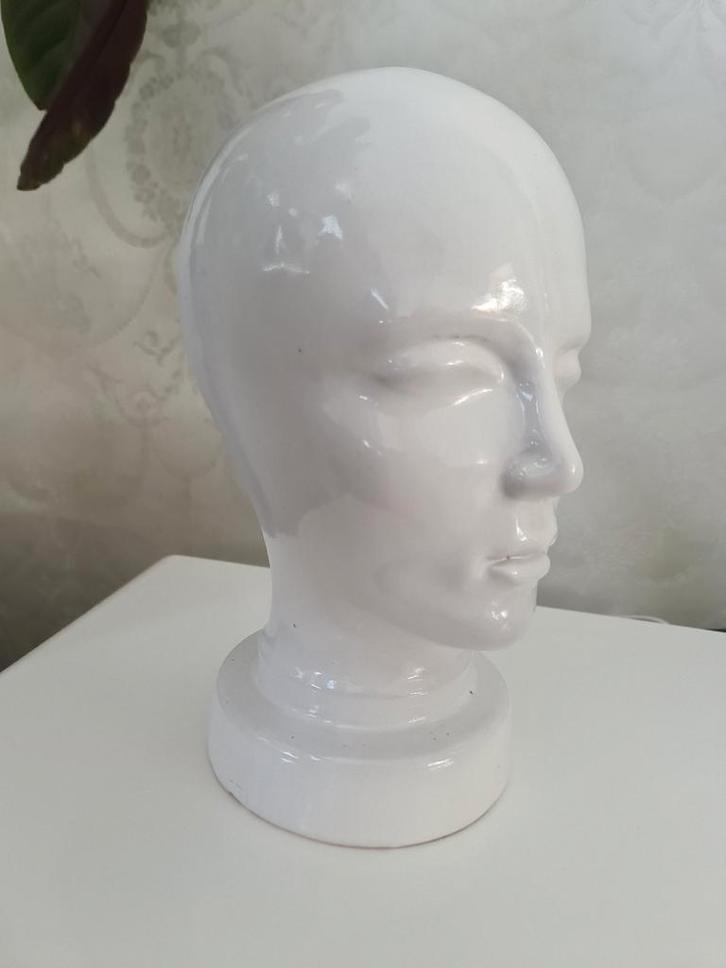 Retro vintage kop hoofd keramiek Scheurig West Germany 701, Antiek en Kunst, Kunst | Designobjecten, Ophalen of Verzenden