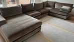 Luxe modulaire U-bank Napels van Zitmaxx, Huis en Inrichting, Ophalen, Zo goed als nieuw, Stof