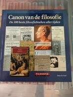 D. de Neef - Canon van de filosofie, Ophalen of Verzenden, Zo goed als nieuw, D. de Neef