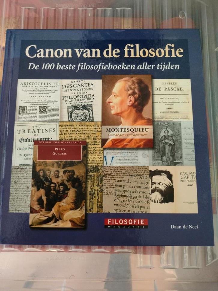 D. de Neef - Canon van de filosofie, Boeken, Filosofie, Zo goed als nieuw, Ophalen of Verzenden