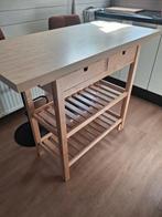 Keukentrolley/bartafel met groter tafelblad, Huis en Inrichting, Ophalen, Gebruikt, 50 tot 100 cm, Minder dan 100 cm