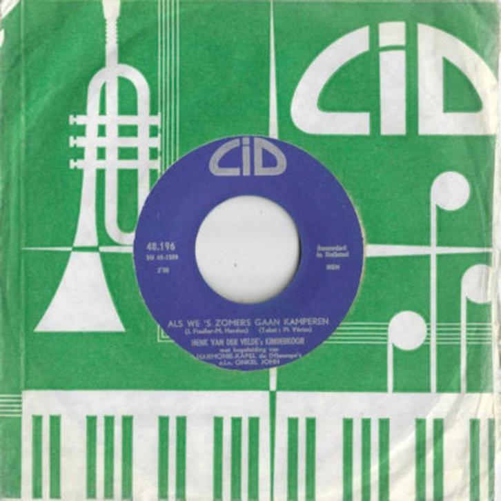 HENK van der VELDE & KINDERKOOR 1958  V482, Cd's en Dvd's, Vinyl Singles, Single, 7 inch, Ophalen of Verzenden