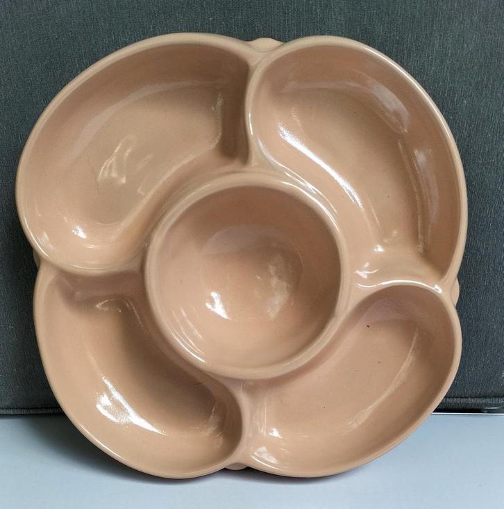 Grote zware snack-schaal, Antiek en Kunst, Antiek | Schalen, Ophalen of Verzenden