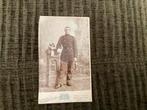 Cdv militair GJL Vermeulen rond 1910, Verzamelen, Foto's en Prenten, Ophalen of Verzenden, Voor 1940, Gebruikt, Klederdracht