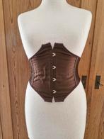 Korset gothic bruin baleinen metalen sluiting mt XS-S zgan, Kleding | Dames, Gothic, Ophalen of Verzenden, Bruin, Body of Korset