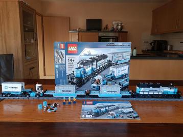 LEGO TREIN 10219 MAERSK CONTAINER VERVOER COMPLEET beschikbaar voor biedingen