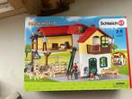 Schleich 42407 boerderij met stal en dieren compleet, Verzamelen, Speelgoed, Ophalen of Verzenden, Zo goed als nieuw