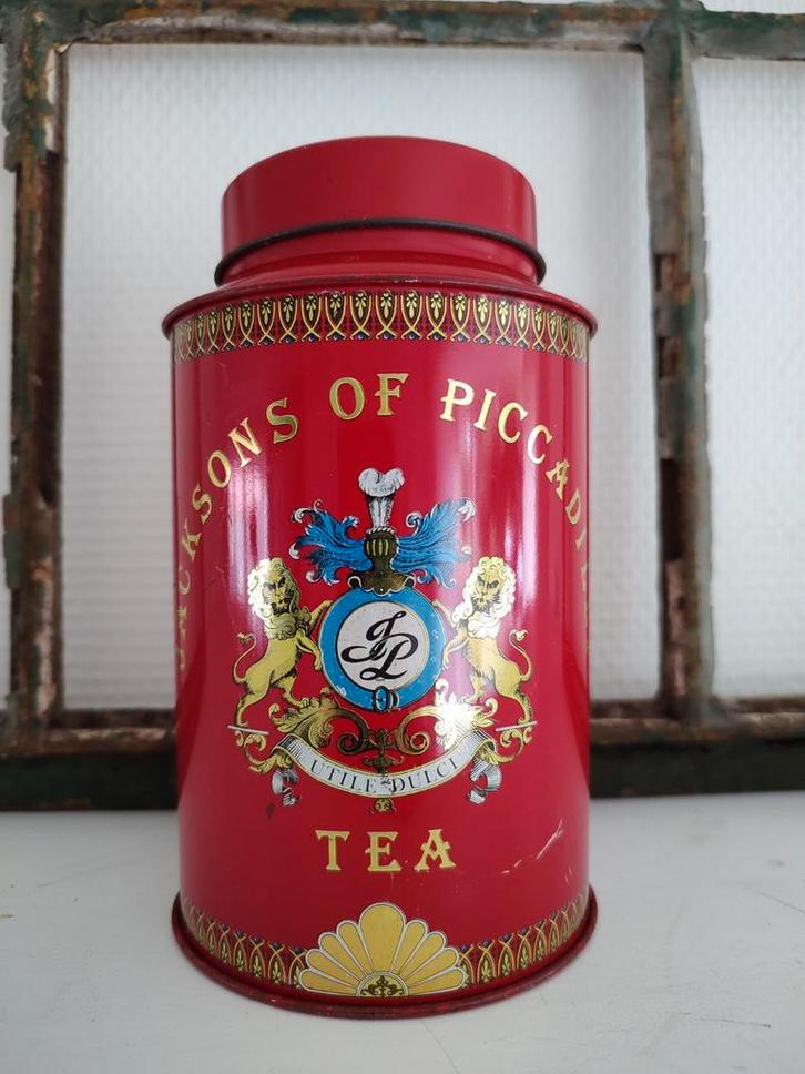 Vintage Jackson's of Piccadilly Theebus, Antiek en Kunst, Curiosa en Brocante, Ophalen of Verzenden