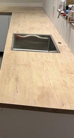 Nieuw keukenblad met spoelbak en afvoer, Ophalen, Nieuw, 200 cm of meer, Minder dan 100 cm