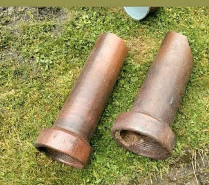 Gresbuis,Riool,Tuin,Gresbuizen,bruin,steen,Egel,buizen,vazen, Doe-het-zelf en Verbouw, Buizen en Afvoer, Gebruikt, Overige materialen