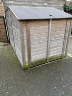 Fietsen schuur, Tuin en Terras, Bergingen en Tuinkasten, Ophalen, Zo goed als nieuw, Hout